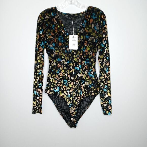 Ted Baker Joslynn Women's Devore Mesh Bodysuit - Picture 5 of 9